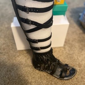 Gladiator leather sandals